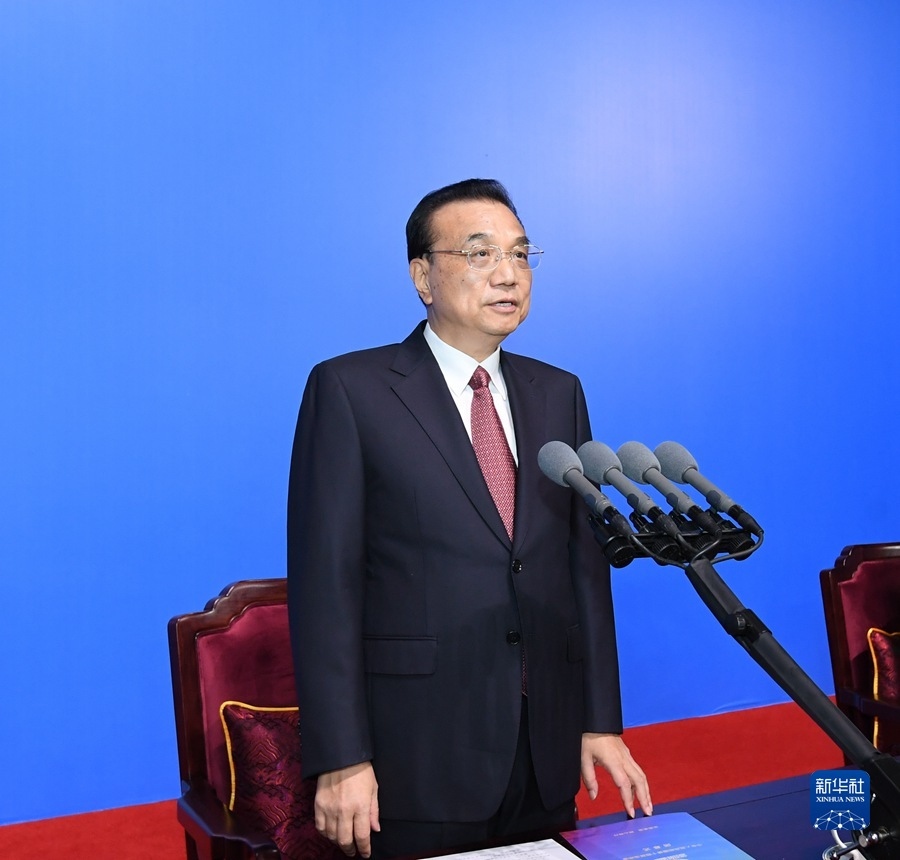 9月27日晚，中華人民共和國第十四屆運動會在陜西西安閉幕。中共中央政治局常委、國務(wù)院總理李克強(qiáng)出席閉幕式并宣布運動會閉幕。新華社記者 申宏 攝