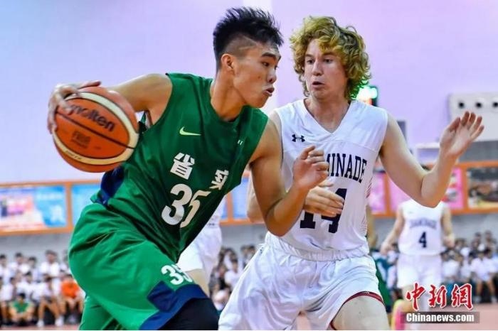 　　資料圖：中美青少年籃球友誼賽。<a target='_blank' href='http://www.chinanews.com/'>中新社</a>記者 陳驥旻 攝