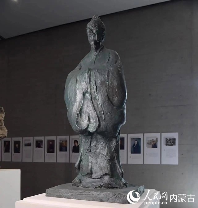 吳為山作品《管子》。實(shí)習(xí)生 楊光攝