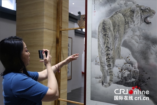 【2023打卡中國】外國網紅打卡河南畫虎村 感受鄉(xiāng)村振興“虎虎生威”_fororder_圖片18