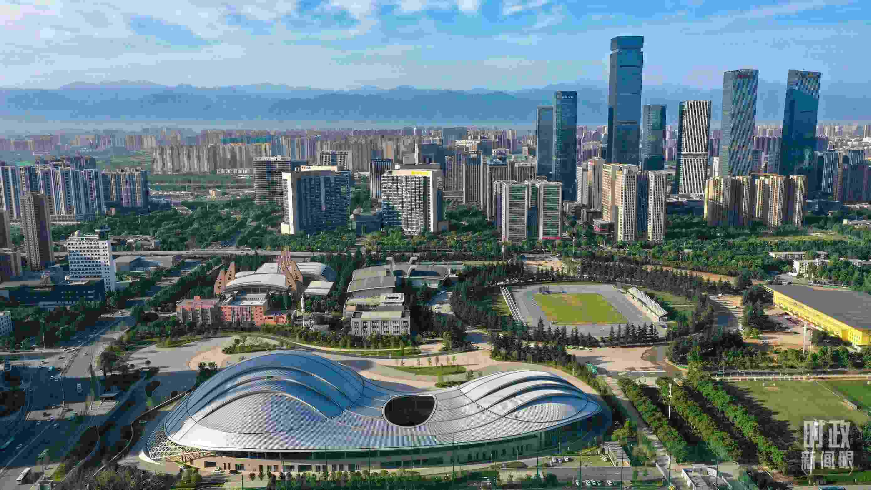 △西安高新區(qū)。（圖／視覺中國）