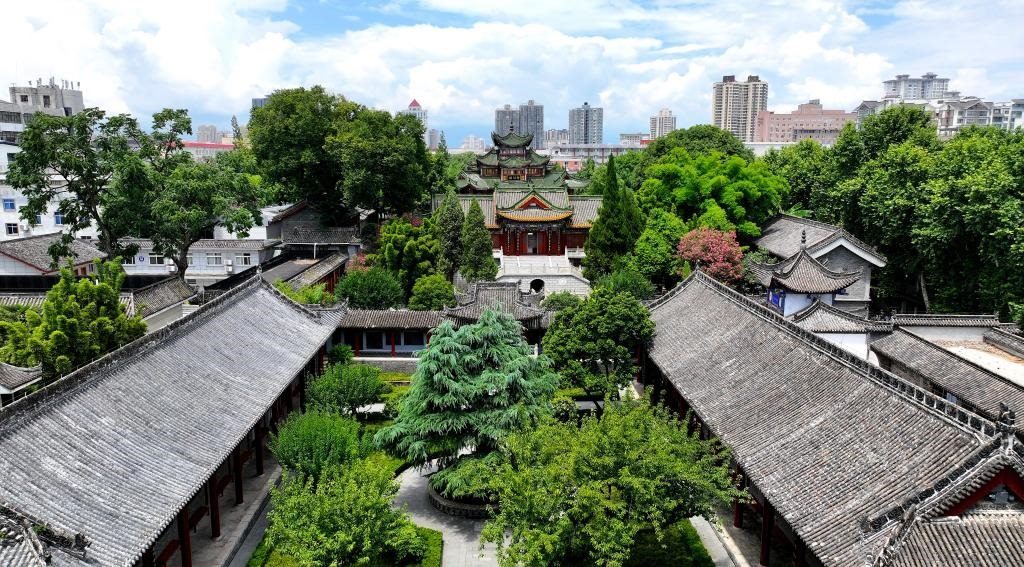 近日拍攝的陜西省漢中市博物館。新華社記者 劉瀟 攝