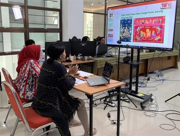 活動(dòng)現(xiàn)場(chǎng)。供圖：印尼三一一大學(xué)孔子學(xué)院