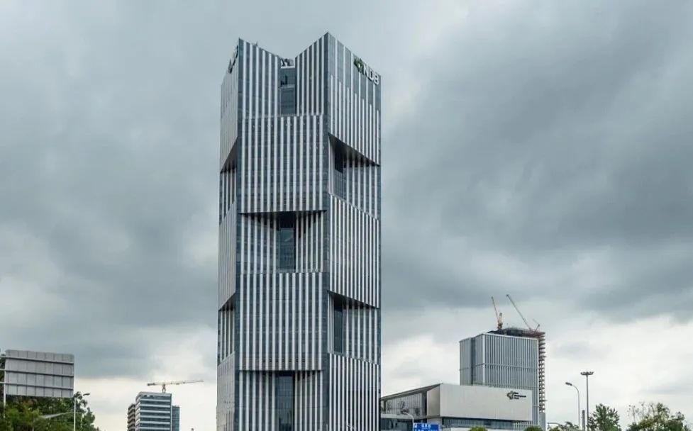 上海浦東新區(qū)，金磚國家新開發(fā)銀行總部大樓。