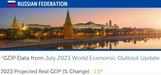 △IMF在7月全球經(jīng)濟(jì)展望報(bào)告（俄羅斯部分）中預(yù)測，今年俄國內(nèi)生產(chǎn)總值（GDP）將增長1.5%。