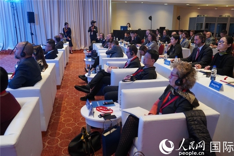 圖為“中拉文明對話論壇”現(xiàn)場。人民網(wǎng)記者 許放攝