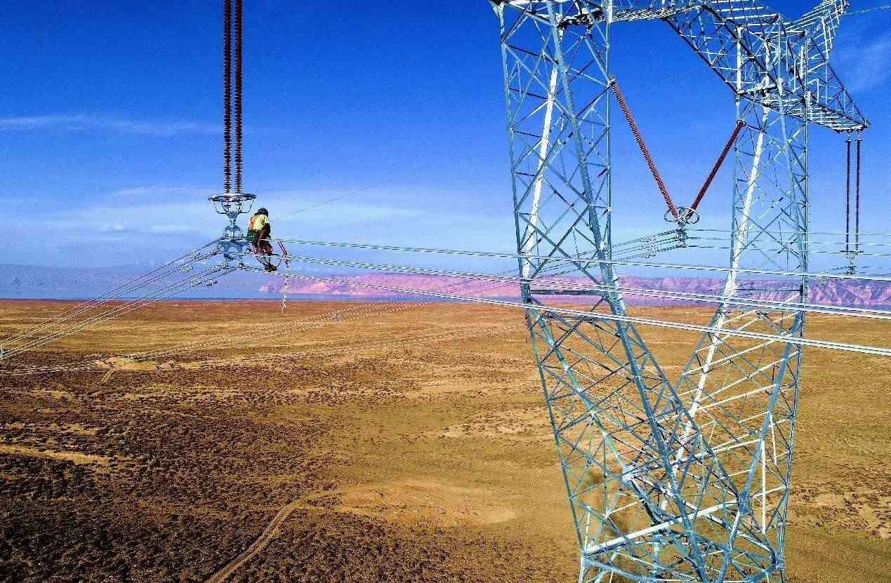 青豫直流。國網(wǎng)青海省電力公司供圖