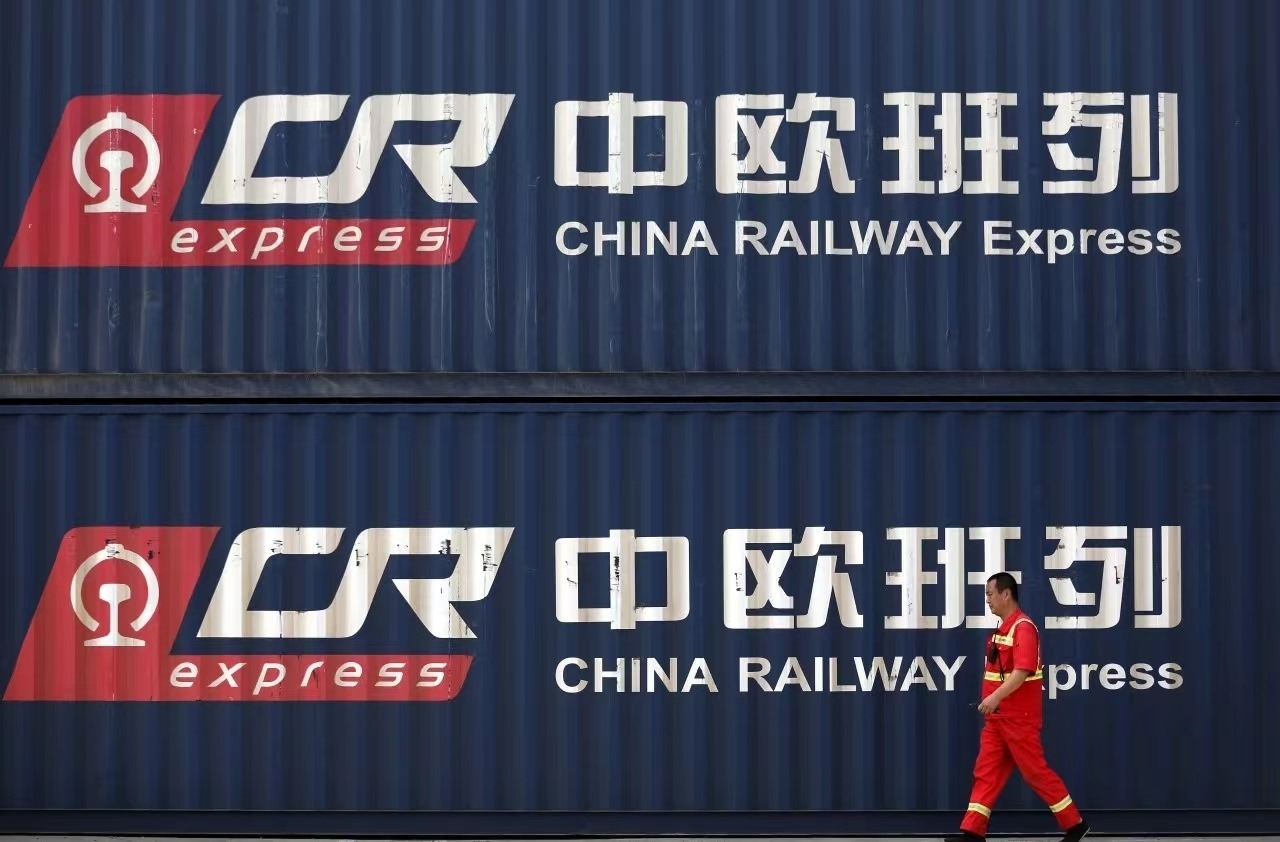 國鐵集團(tuán)發(fā)布中歐班列全程時(shí)刻表成果。國鐵集團(tuán)供圖