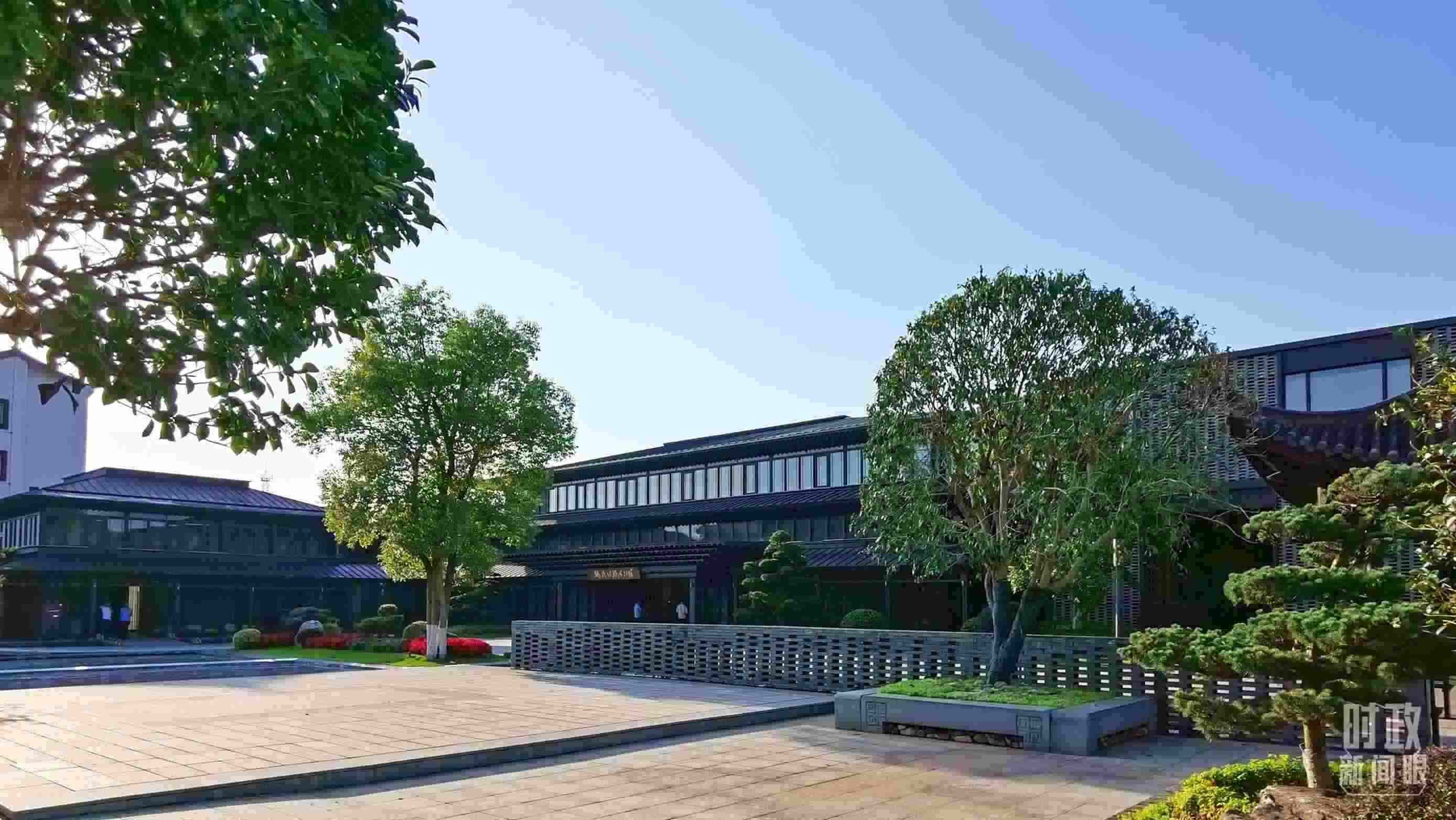 △楓橋經(jīng)驗陳列館。（總臺央視記者陳漢章拍攝）