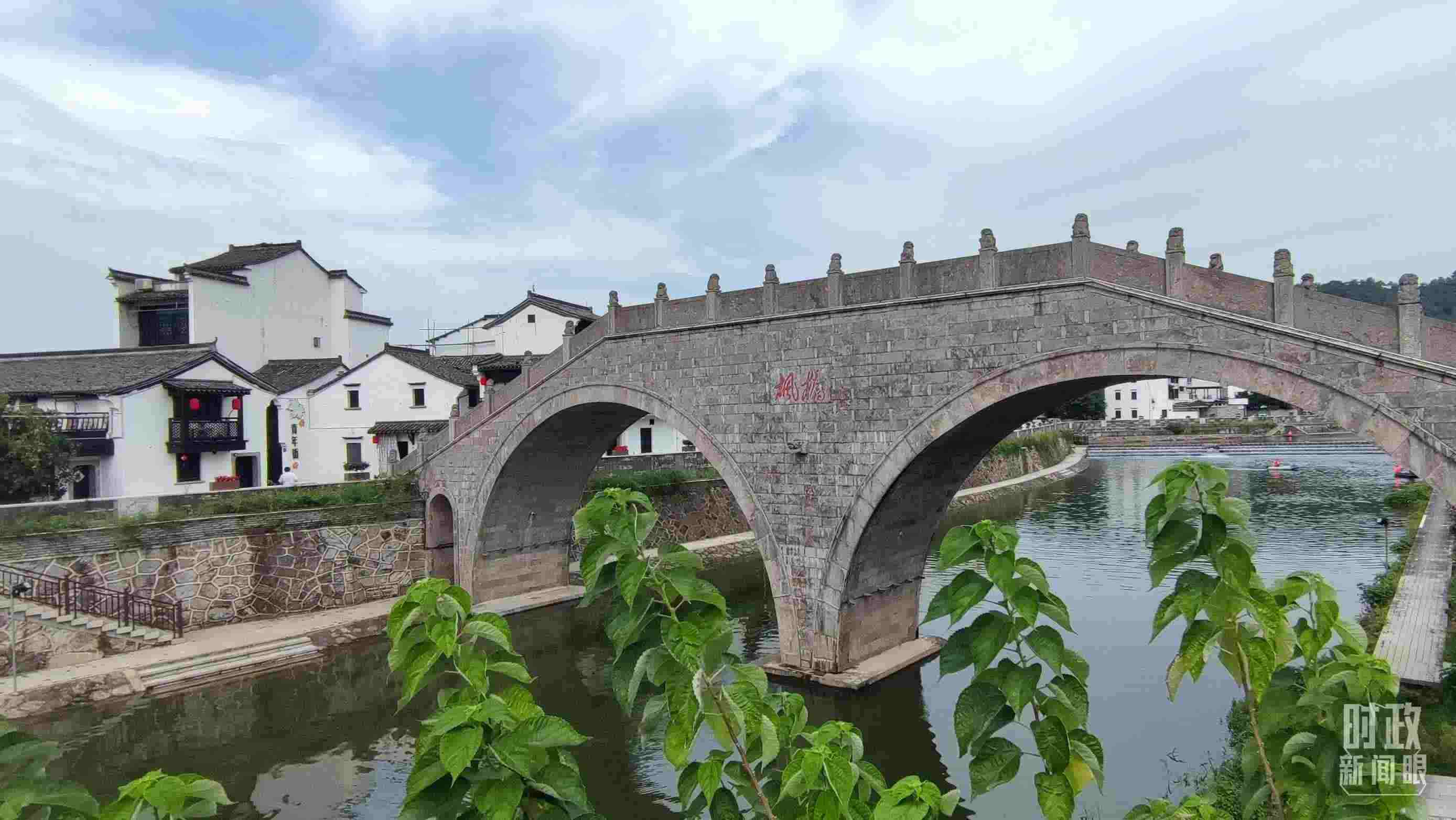 △楓橋古鎮(zhèn)。（總臺央視記者耿小龍拍攝）