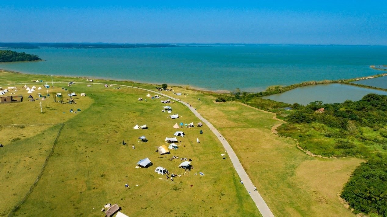 梁子湖風光無限。受訪者供圖