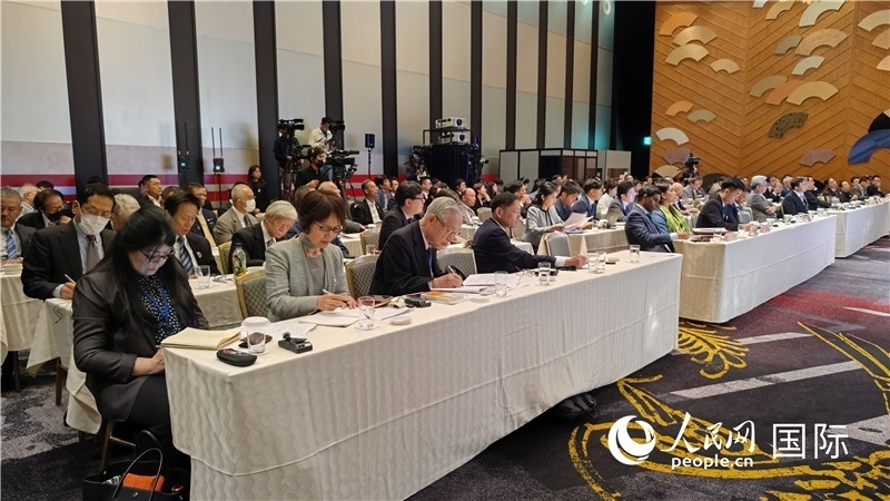 “一帶一路”倡議十周年國際研討會現(xiàn)場。人民網(wǎng) 蔣曉辰攝
