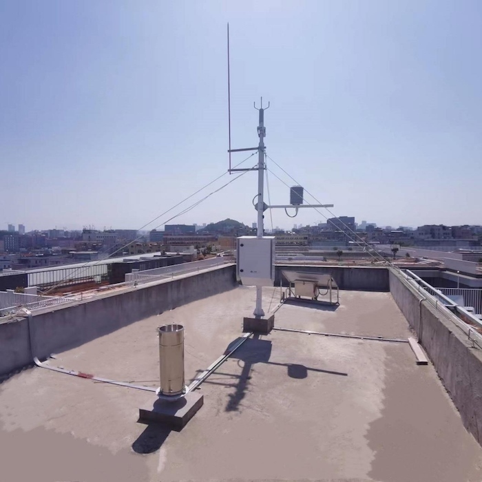 龍華區(qū)社區(qū)多要素自動(dòng)氣象觀測站。龍華區(qū)應(yīng)急管理局供圖