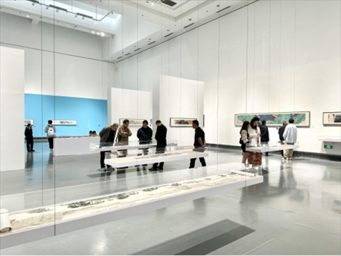 畫展現(xiàn)場。主辦方供圖