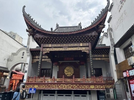 10月25日，長(zhǎng)沙太平老街一角。（本報(bào)記者 劉書文攝）