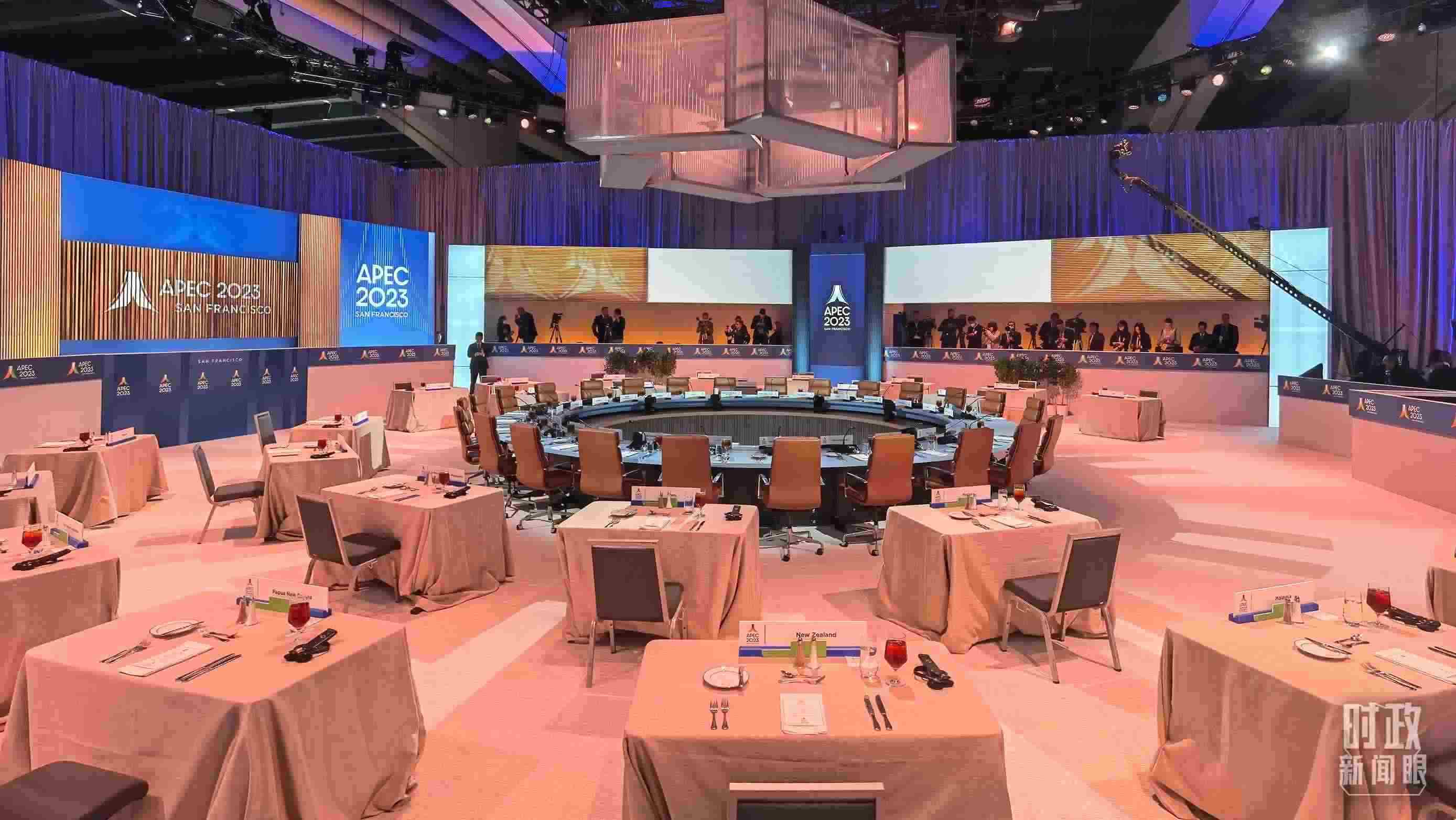 △會(huì)議開始前的現(xiàn)場(chǎng)。（總臺(tái)央視記者石丞拍攝）