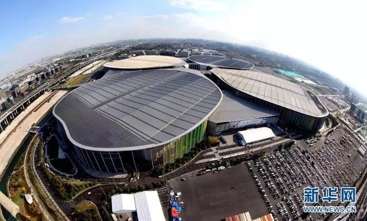 中國國際進(jìn)口博覽會(huì)舉辦場地——國家會(huì)展中心（上海）。新華社記者 凡軍 攝