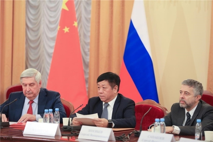 張漢暉大使致辭。駐俄羅斯使館供圖