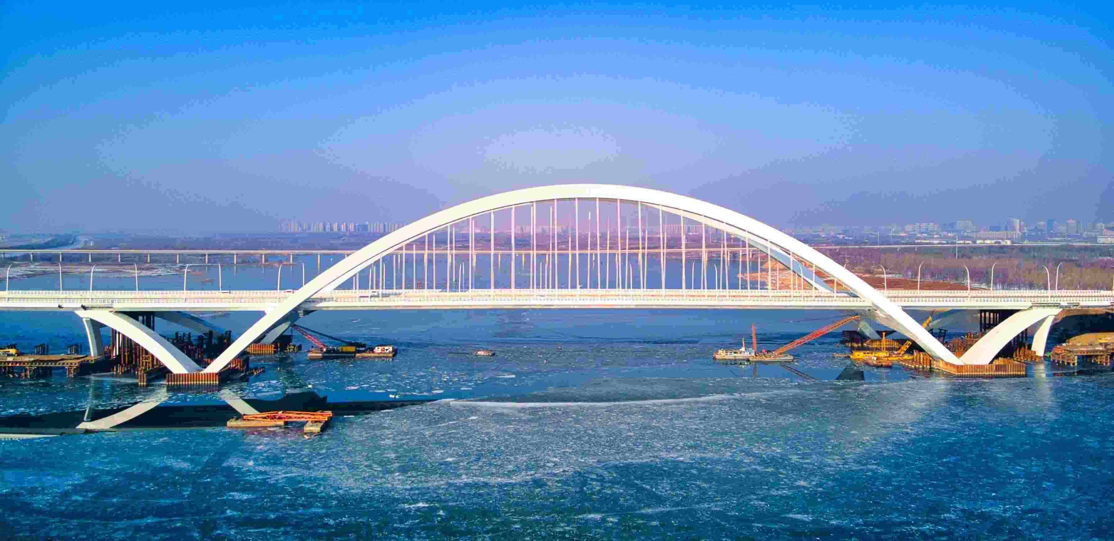 開通后的京雄大橋。受訪方供圖