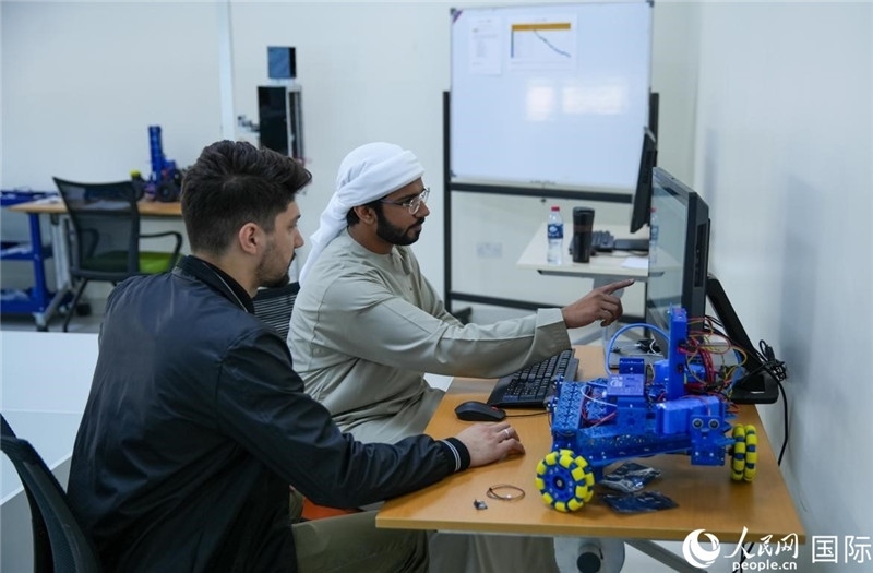 培訓(xùn)中心展示。人民網(wǎng)塔里克·易卜拉欣攝