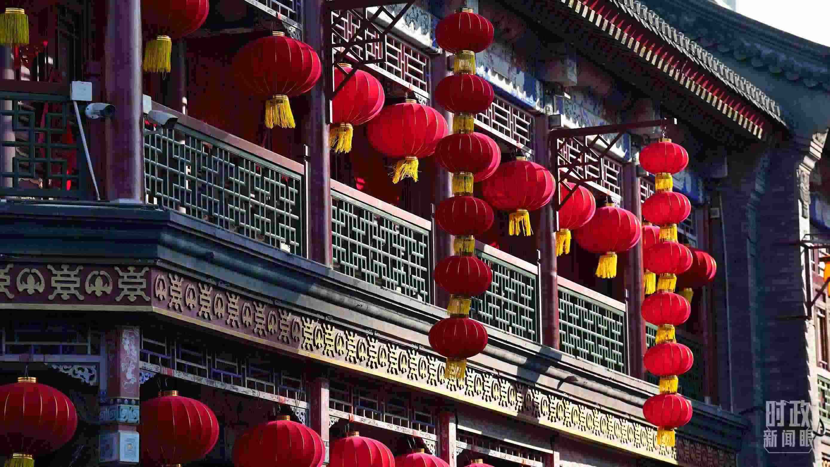 △天津古文化街。（總臺國廣記者李晉拍攝）