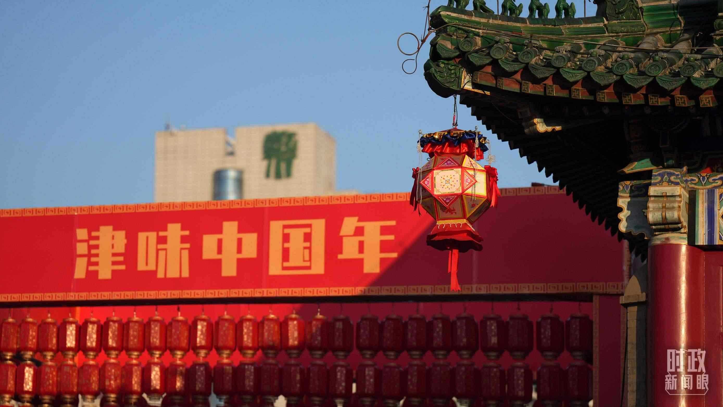 △天津街景。（總臺國廣記者李晉拍攝）