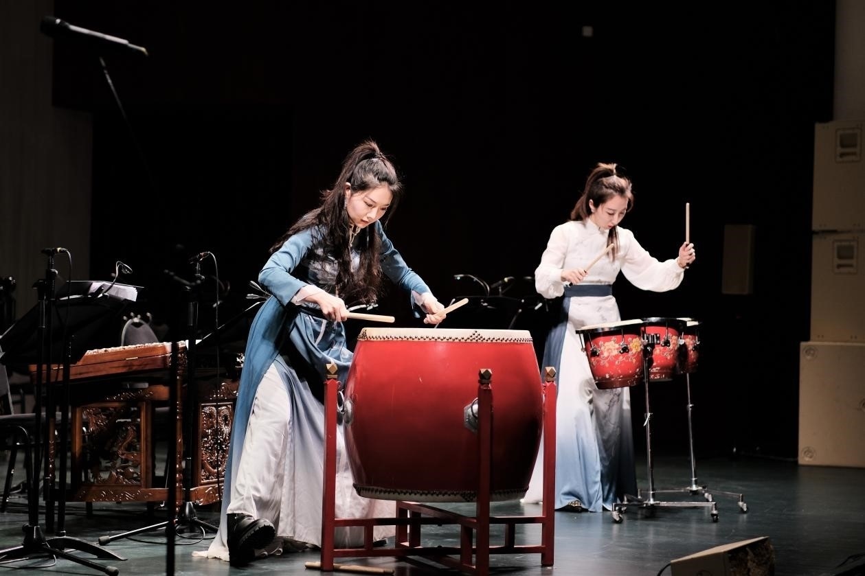 2024“歡樂春節(jié)”新春民族音樂會演出現(xiàn)場。于子恒攝