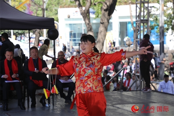 活動現(xiàn)場。人民網(wǎng) Ernesto Domínguez攝