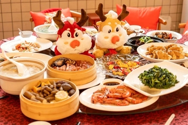 同濟(jì)大學(xué)推出新春團(tuán)圓宴。校方供圖