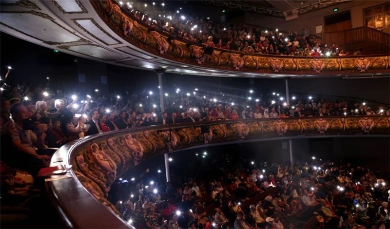 2024年“四海同春”慰僑訪演團亞太團新西蘭惠靈頓演出現場。圖片由陸欣讌、孟韜、葉勇提供