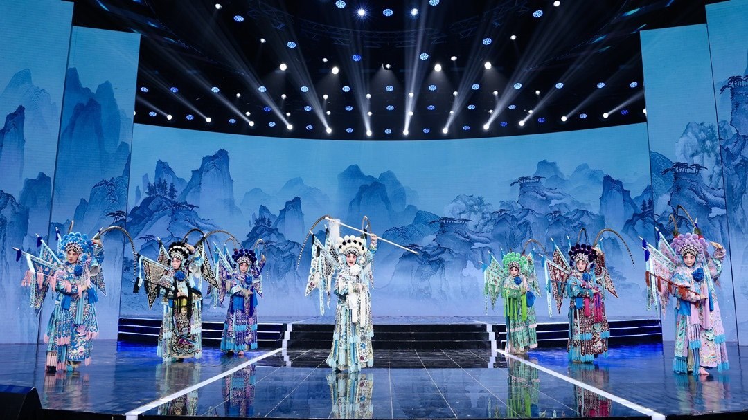 圖：秦腔戲曲《楊門女將》 表演者：惠敏莉、趙璐璐等