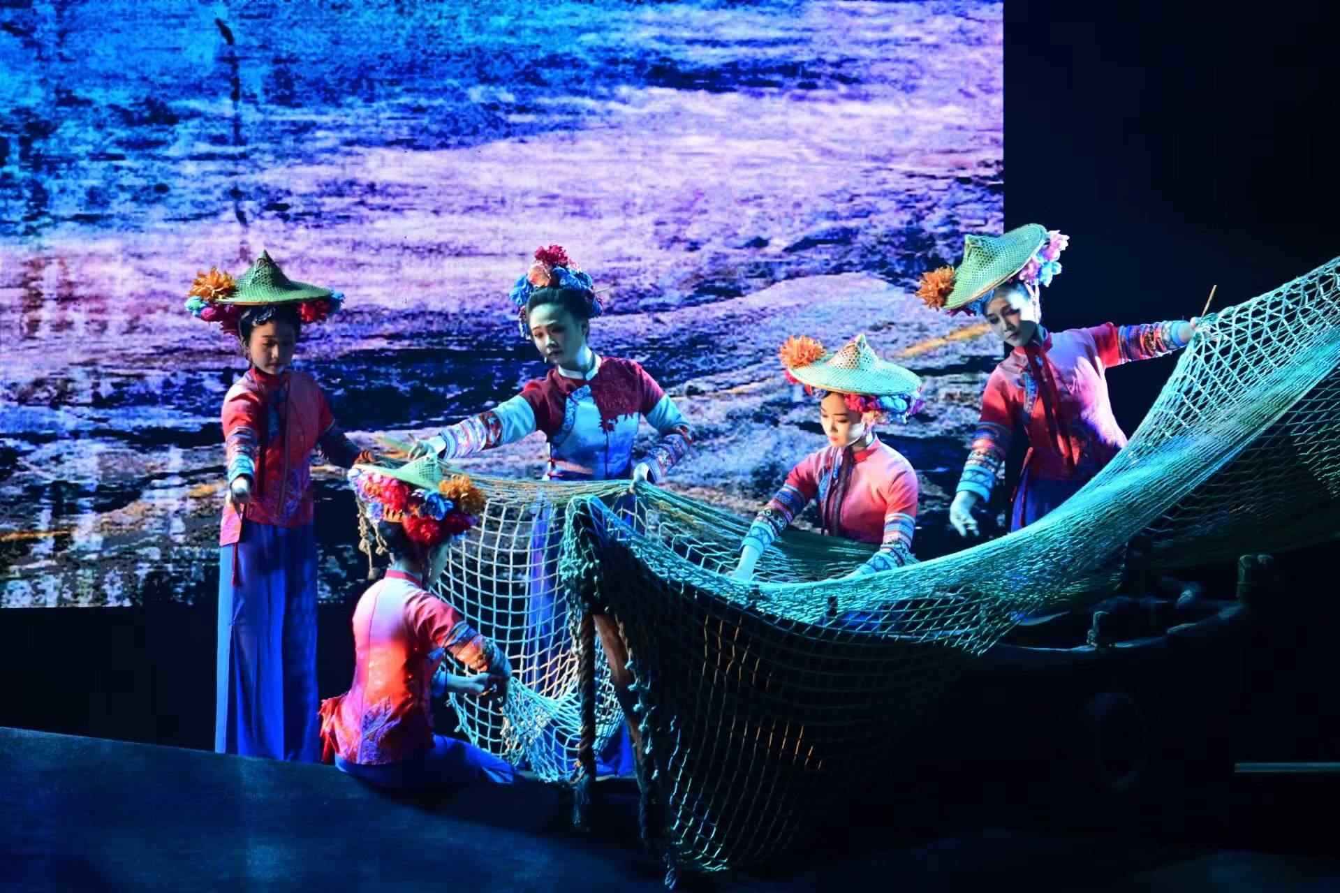 《圍頭新娘》劇照。泉州市高甲戲傳承中心供圖