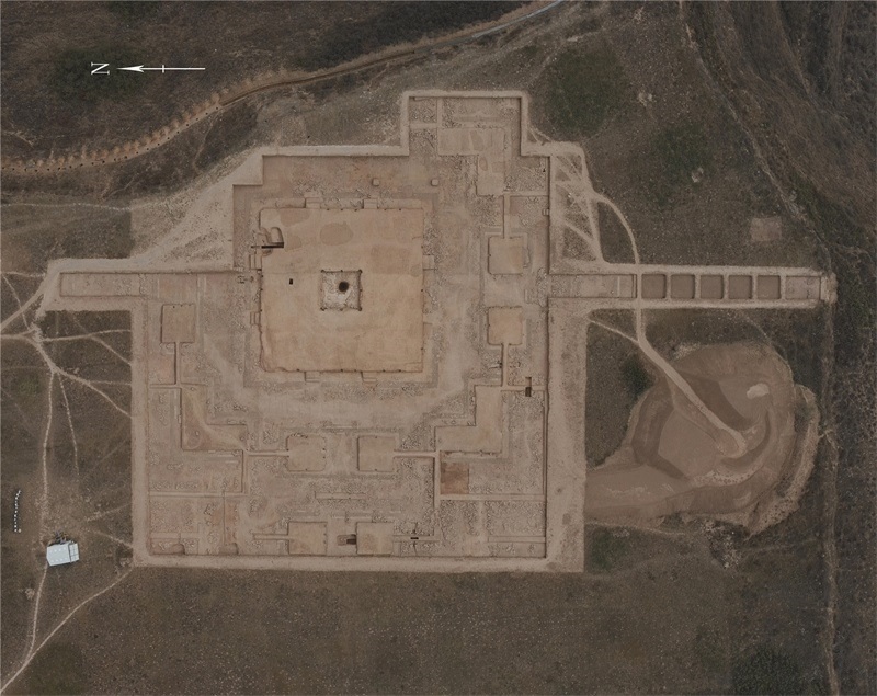 四角坪遺址平面圖。中國文物報社供圖