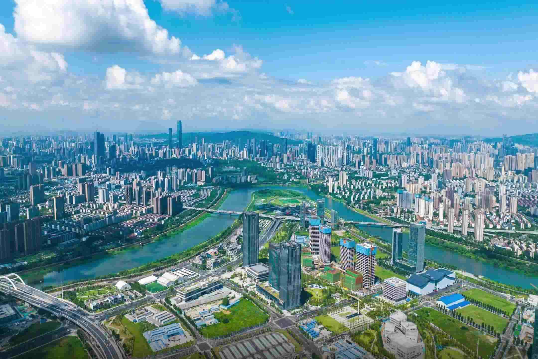 △ 圖為湖南馬欄山視頻文創(chuàng)產(chǎn)業(yè)園。