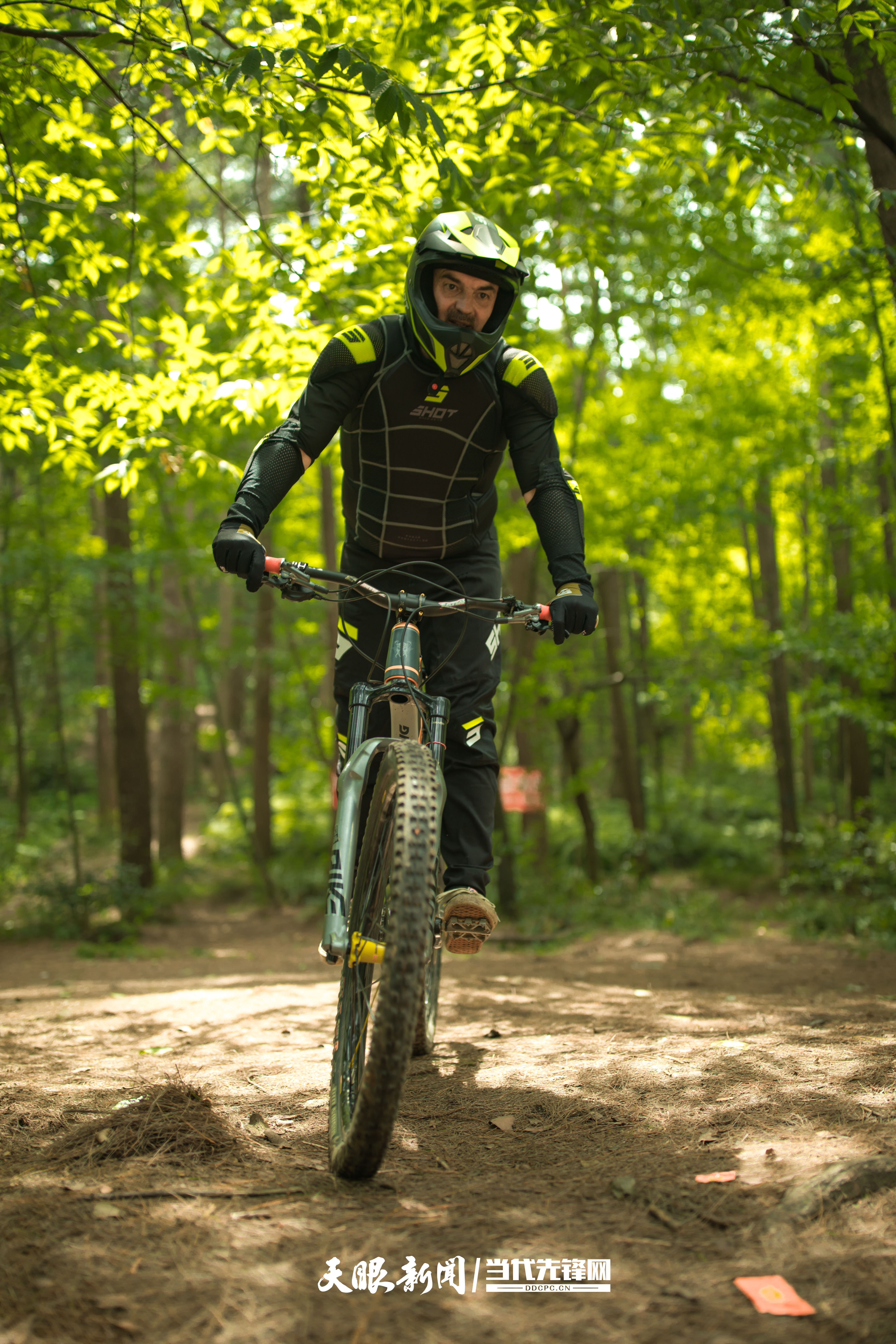 法國小輪車運動員弗雷德里克·摩爾。