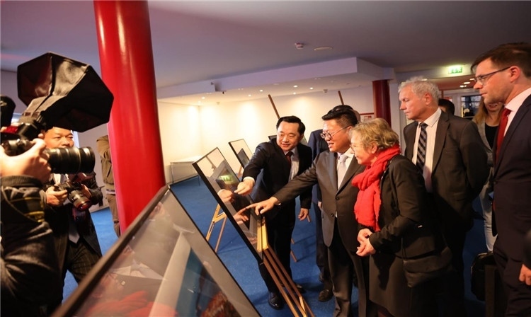 “絲路明珠--杜伊斯堡上海電影周”開幕。依琳攝