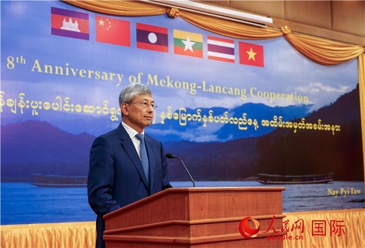 陳海大使致辭。人民網(wǎng)記者 謝佳君攝