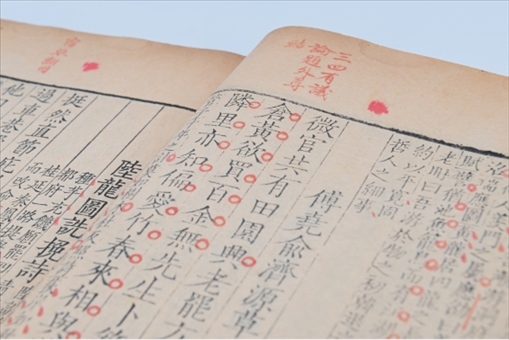 人民教育出版社館藏善本古籍《施注蘇詩(shī)》內(nèi)文展示。人教社供圖