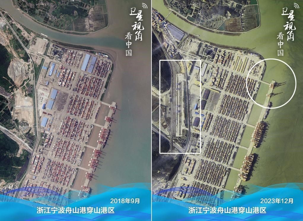 浙江寧波舟山港穿山港區(qū)新建1個泊位及鐵路穿山港站。