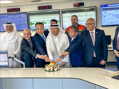 圖為燃機(jī)點(diǎn)火儀式，主辦方供圖