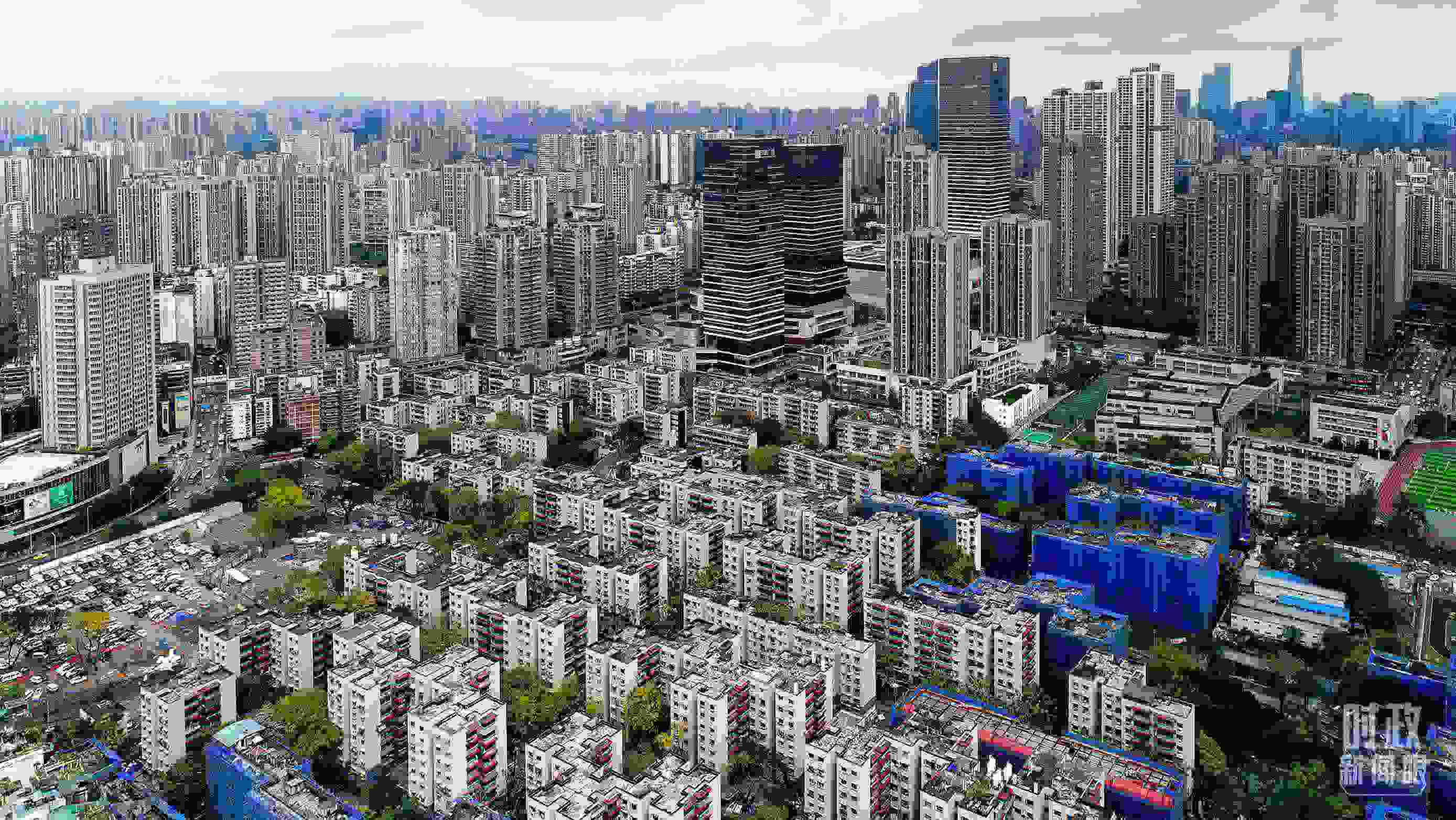 △九龍坡區(qū)謝家灣街道民主村社區(qū)。（總臺記者于濱拍攝）