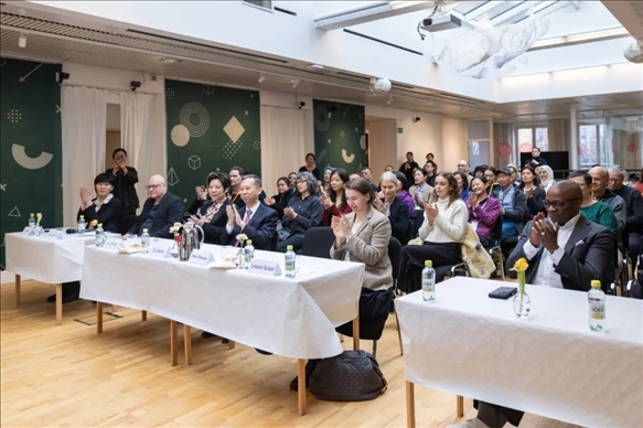 活動(dòng)現(xiàn)場(chǎng)。中國(guó)駐瑞典大使館供圖