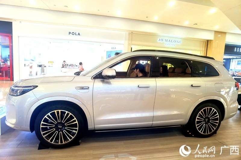  消費者在試駕汽車。人民網記者 陳燕攝