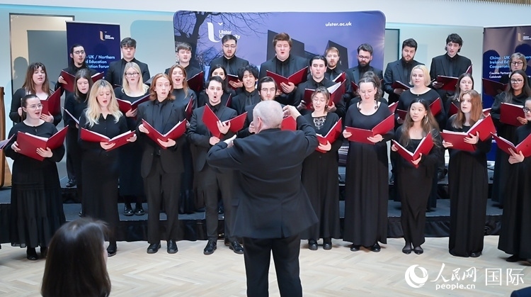 中英/北愛教育合作論壇現場。