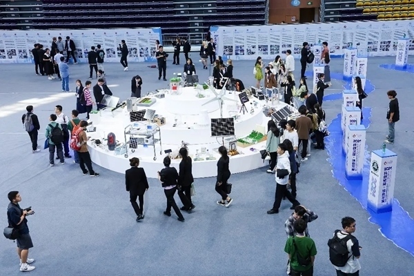 入圍決賽作品成果展。北京建筑大學(xué)供圖