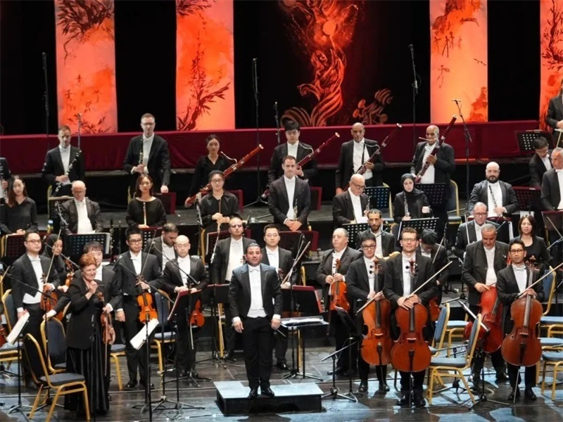 阿爾及爾歌劇院交響樂團(tuán)演出活動(dòng)現(xiàn)場(chǎng)。蘇州交響樂團(tuán)供圖