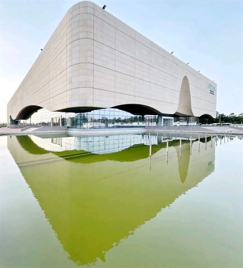 中國(guó)政府援建阿爾及爾歌劇院。大使館供圖