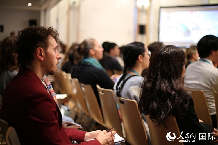 中國優(yōu)秀動(dòng)畫作品推介會(huì)現(xiàn)場(chǎng)。人民網(wǎng)記者 于超凡攝