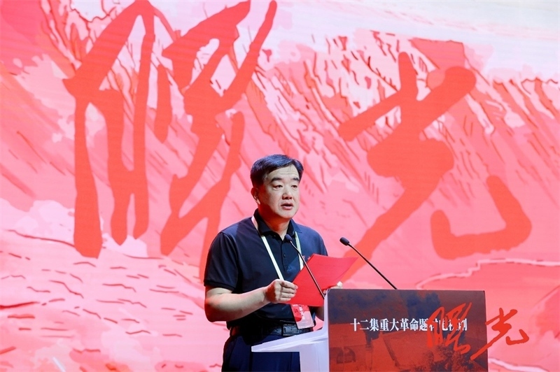 陜西省榆林市米脂縣委副書記、縣長(zhǎng)楊樹森致辭