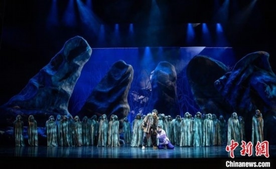 歌劇《原野》劇照。 中國音樂學(xué)院供圖